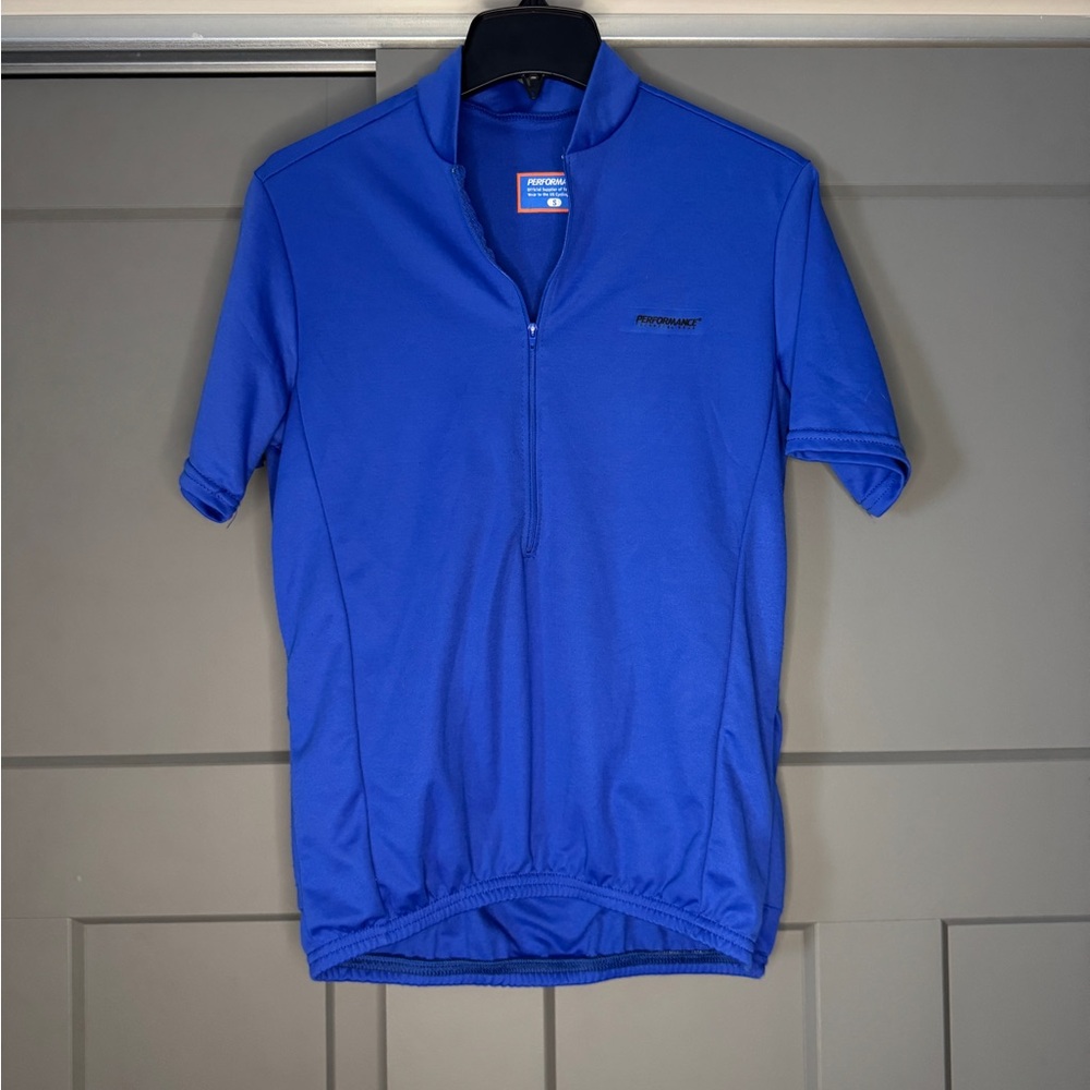 Performance Blue Cycling Shirt